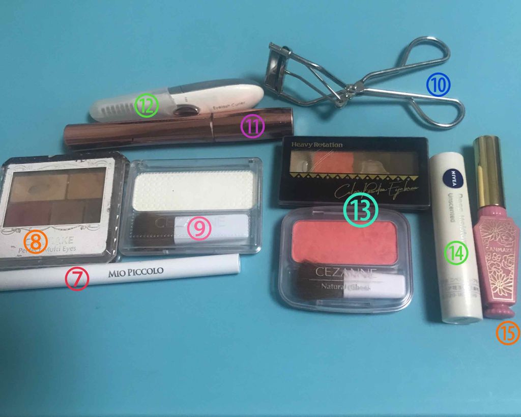 カラーパウダーアイブロウ/ヘビーローテーション/パウダーアイブロウを使ったクチコミ（1枚目）