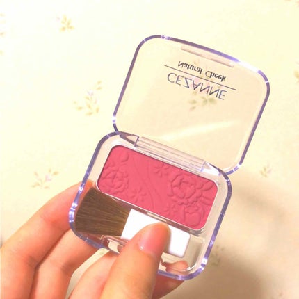 ナチュラル チークN/CEZANNE/パウダーチークを使ったクチコミ(1枚目)