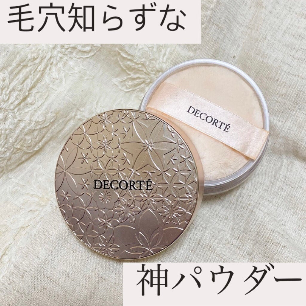 フェイスパウダー/DECORTÉ/ルースパウダーを使ったクチコミ(1枚目)