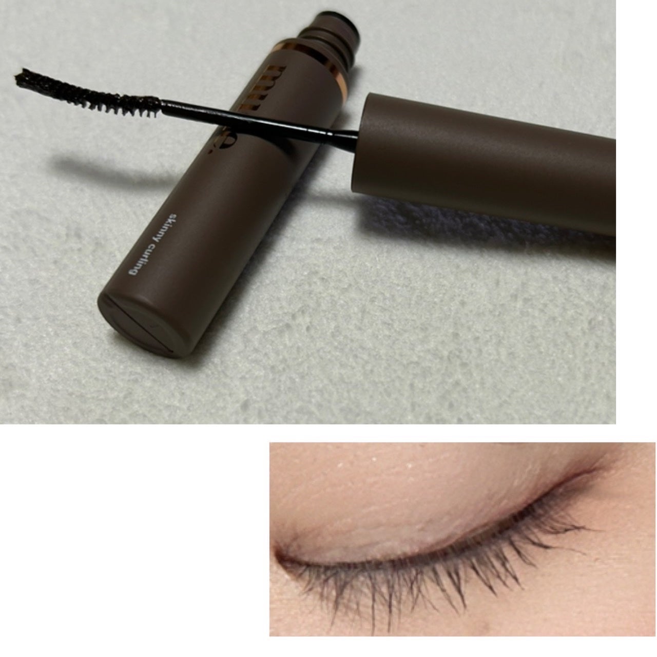 インスパイアスキニーカーリングマスカラ/mude/マスカラを使ったクチコミ(3枚目)