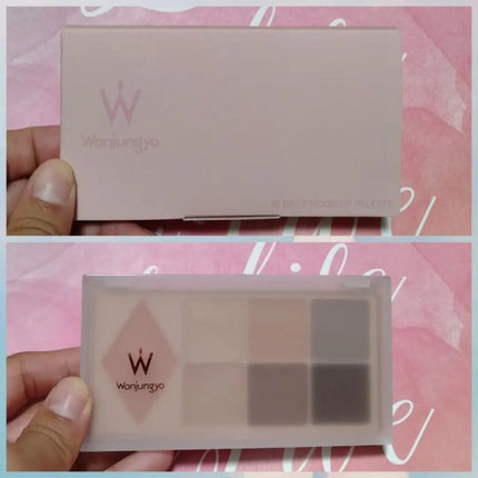 ウォンジョンヨ W デイリームードアップパレット /Wonjungyo/アイシャドウパレットを使ったクチコミ(1枚目)