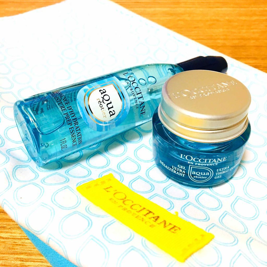 試してみた】アクアレオティエ エッセンスローション L'OCCITANE