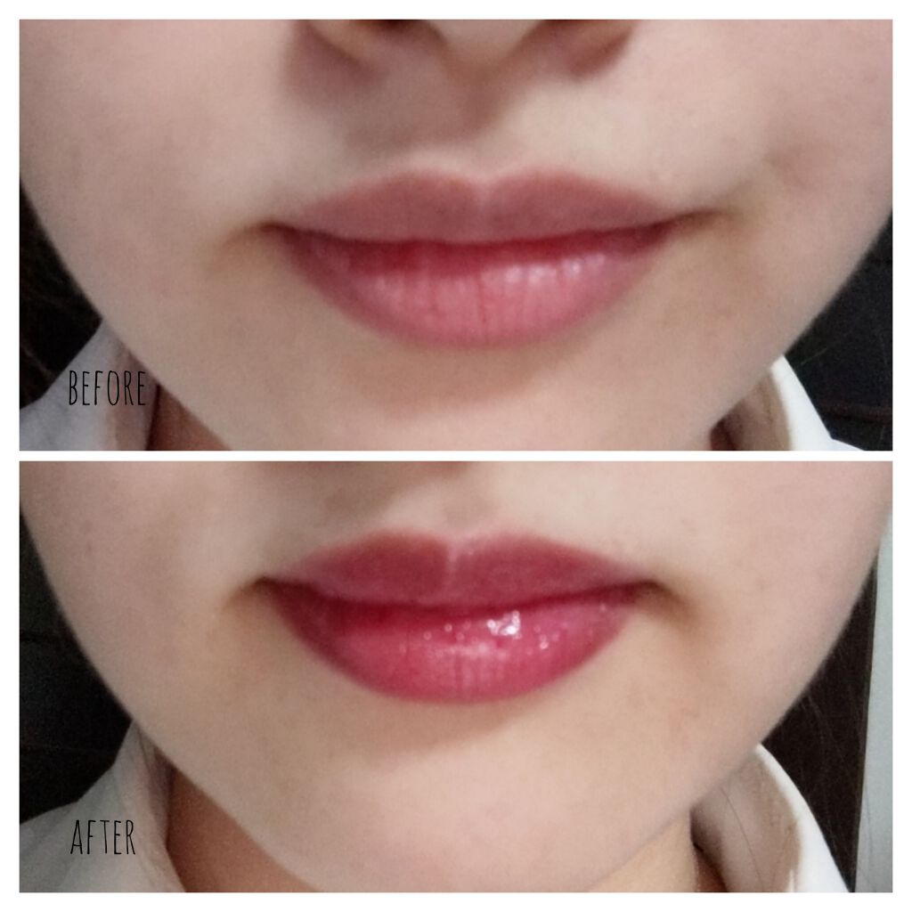 つやぷるリップR/b idol/口紅を使ったクチコミ（3枚目）