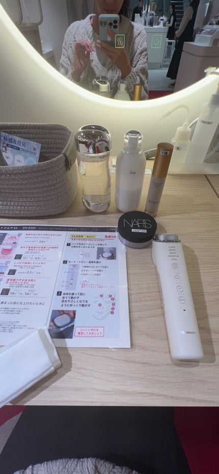 そら☁️フォロバ on LIPS 「Panasonicbeautyにて美容家電をお試しできるイベン..」(4枚目)