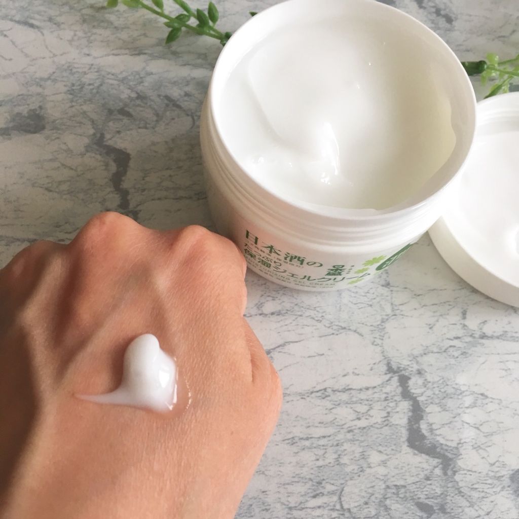日本酒の保湿ジェルクリーム/日本盛/フェイスクリームを使ったクチコミ(3枚目)
