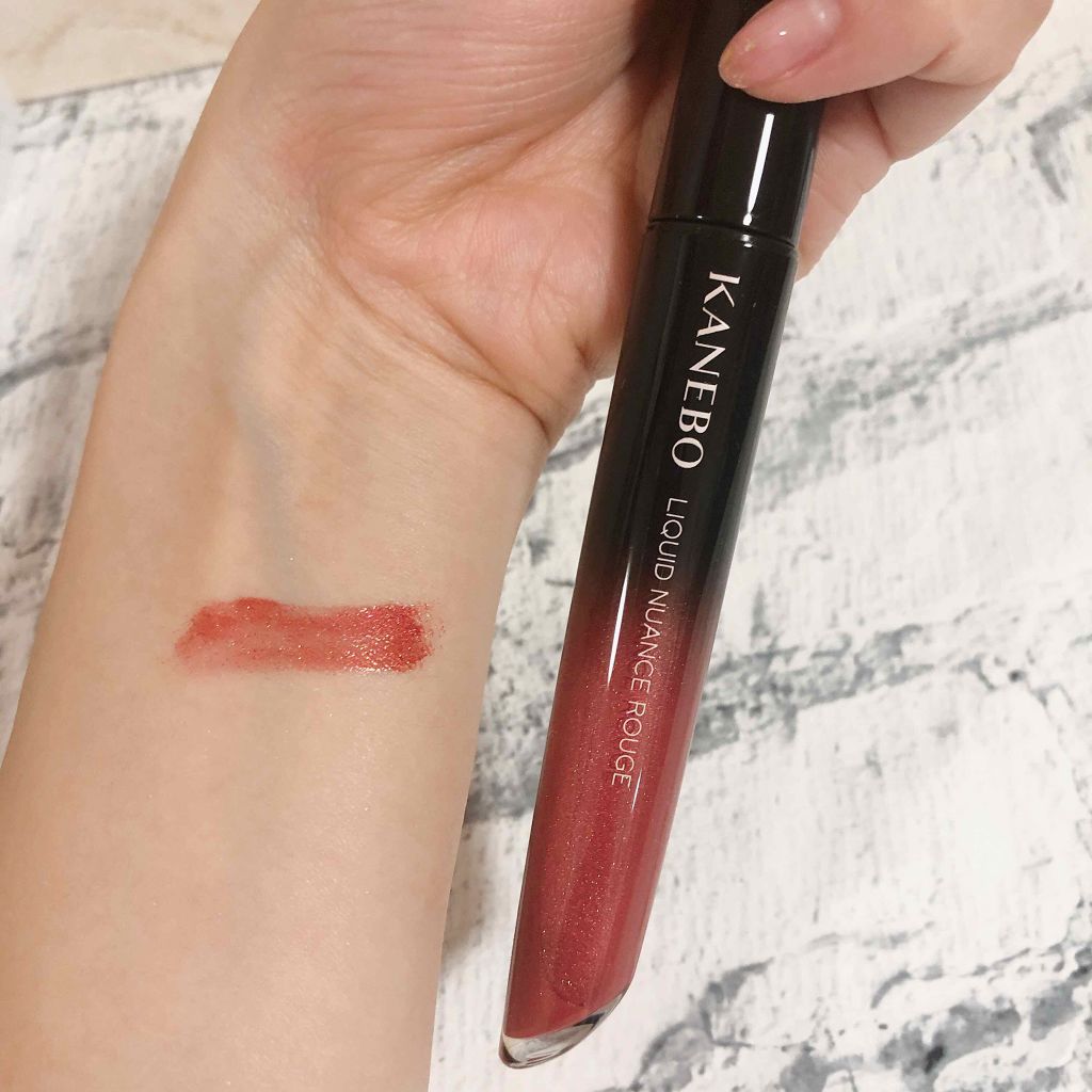 カネボウ リクイドニュアンスルージュ/KANEBO/口紅を使ったクチコミ（2枚目）