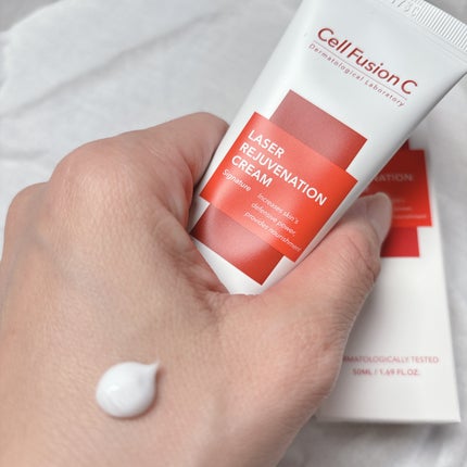 LASER REJUVENATION CREAM/Cell Fusion C(セルフュージョンシー)/フェイスクリームを使ったクチコミ(4枚目)