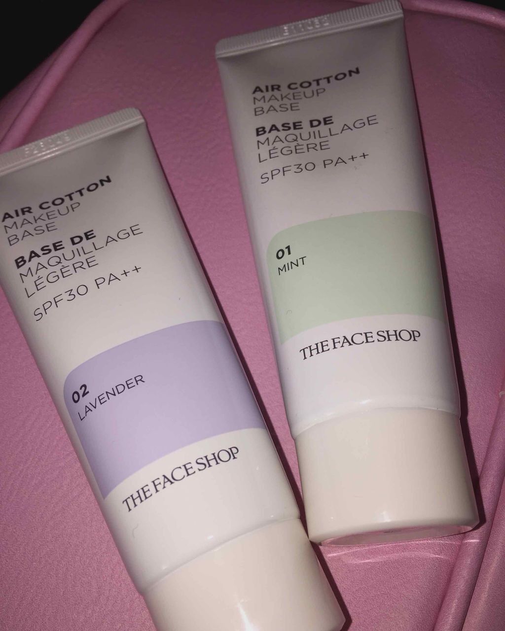 エアコットンメイクアップべース /THE FACE SHOP/化粧下地を使ったクチコミ（1枚目）