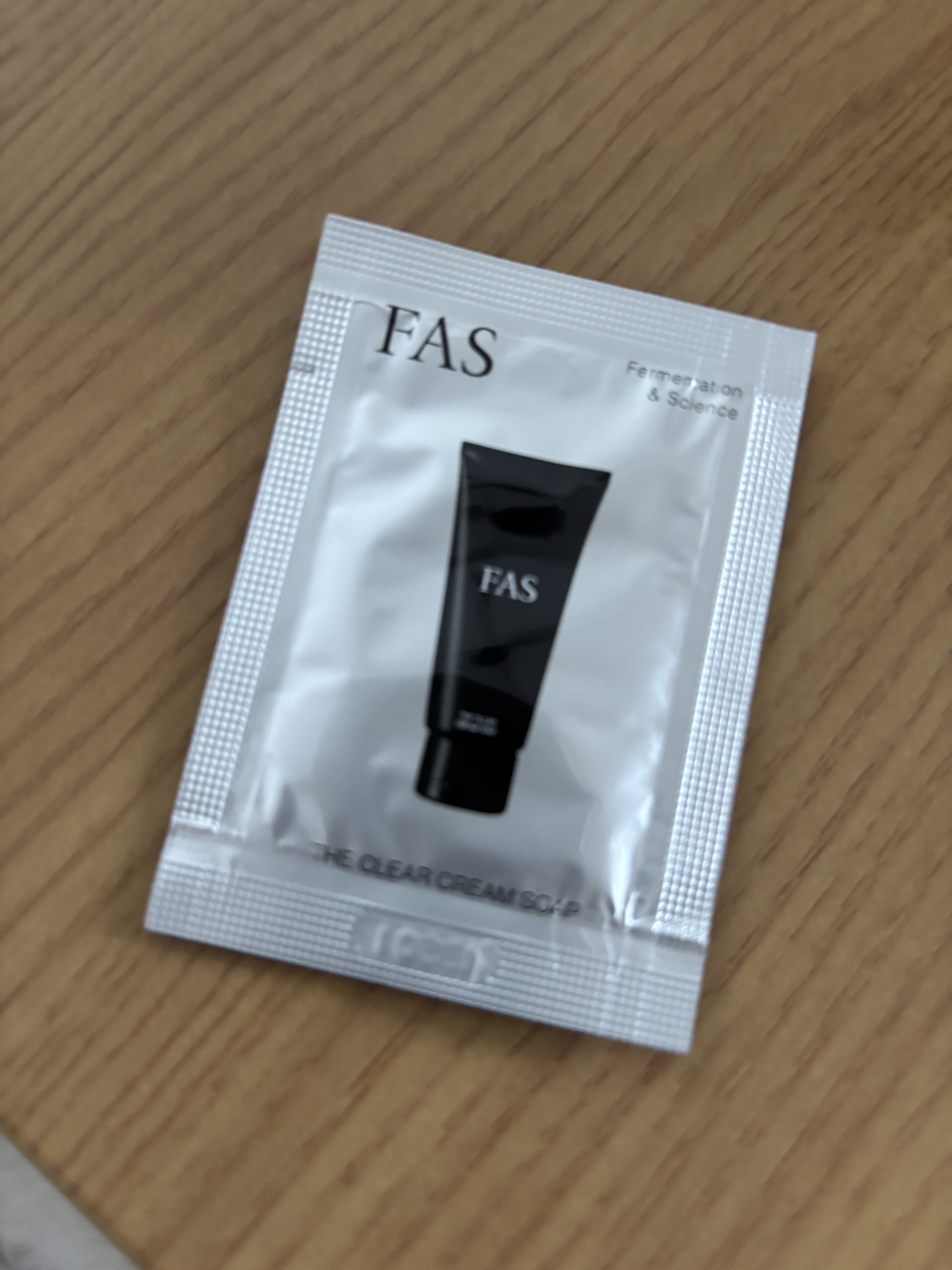 FAS ザ クリア クリームソープ/FAS/洗顔フォームを使ったクチコミ（1枚目）