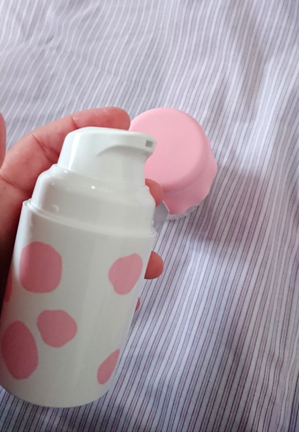 MILK BUBBLE ESSENCE PACK #PLAIN/G9SKIN/美容液を使ったクチコミ(4枚目)