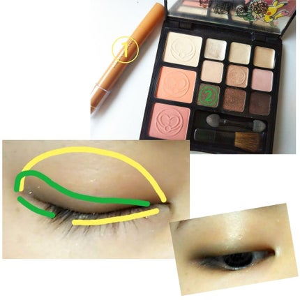 ポケモン マルチパレット/IT'S DEMO/アイシャドウパレットを使ったクチコミ(2枚目)