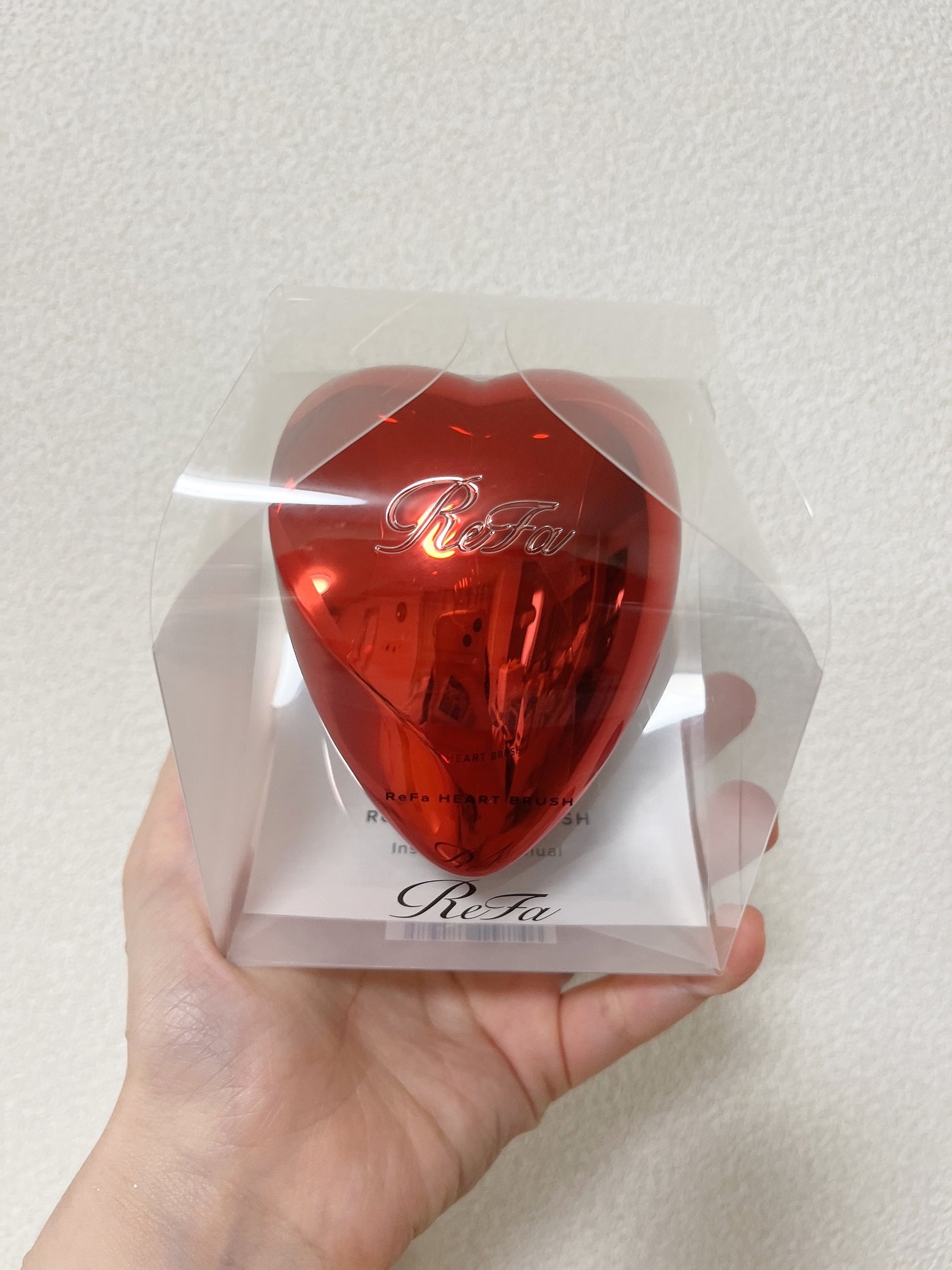 リファ ハートブラシ/ReFa/頭皮ケアを使ったクチコミ(1枚目)