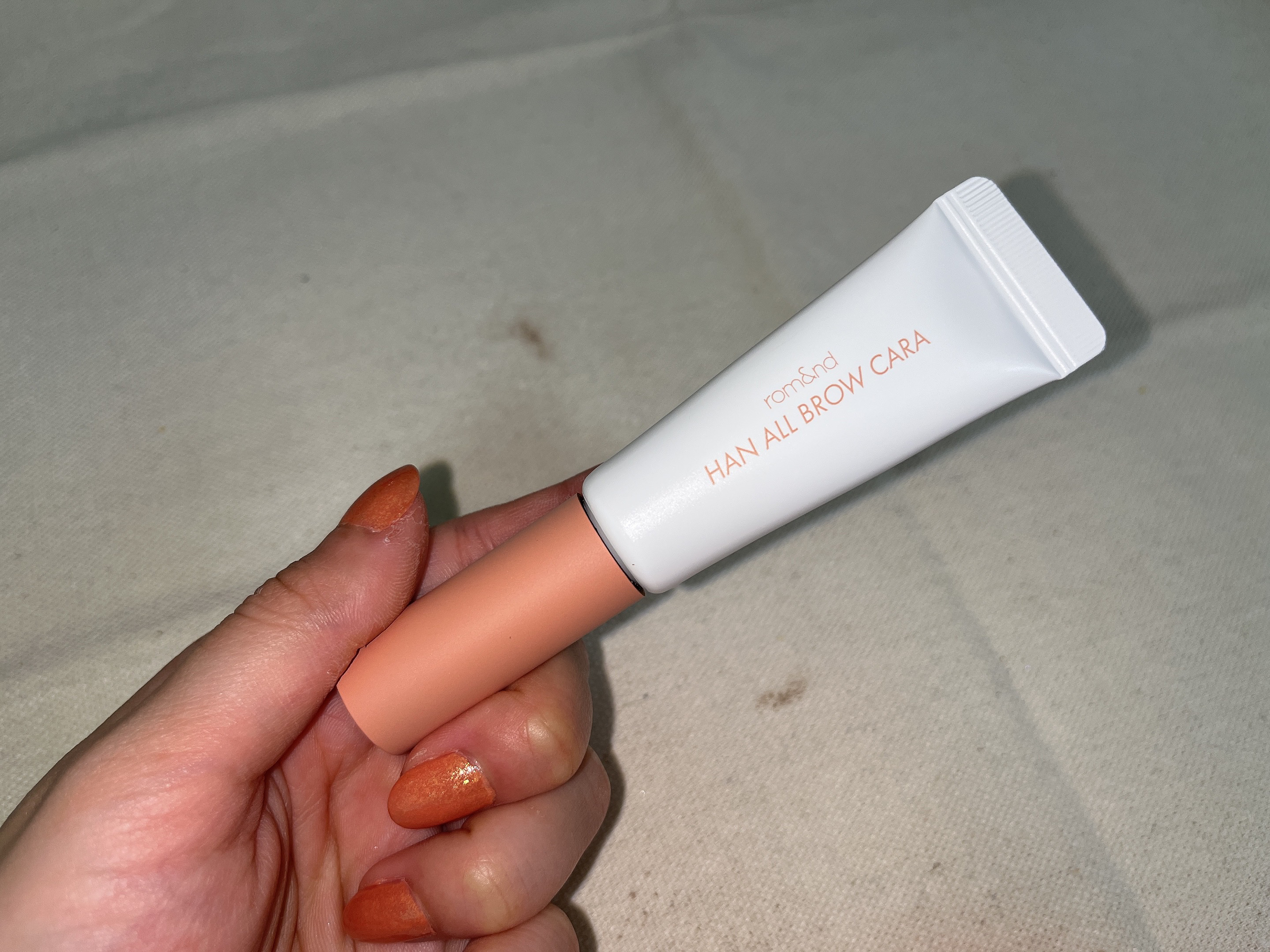 ハンオールブロウカラ/rom&nd/眉マスカラを使ったクチコミ（2枚目）