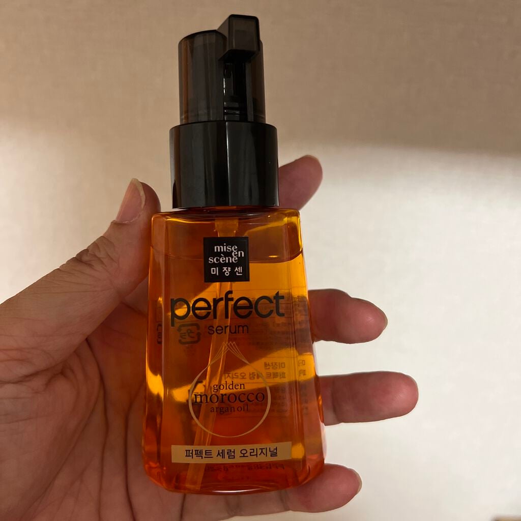 パーフェクト セラム オリジナル/miseenscene/ヘアオイルを使ったクチコミ(1枚目)