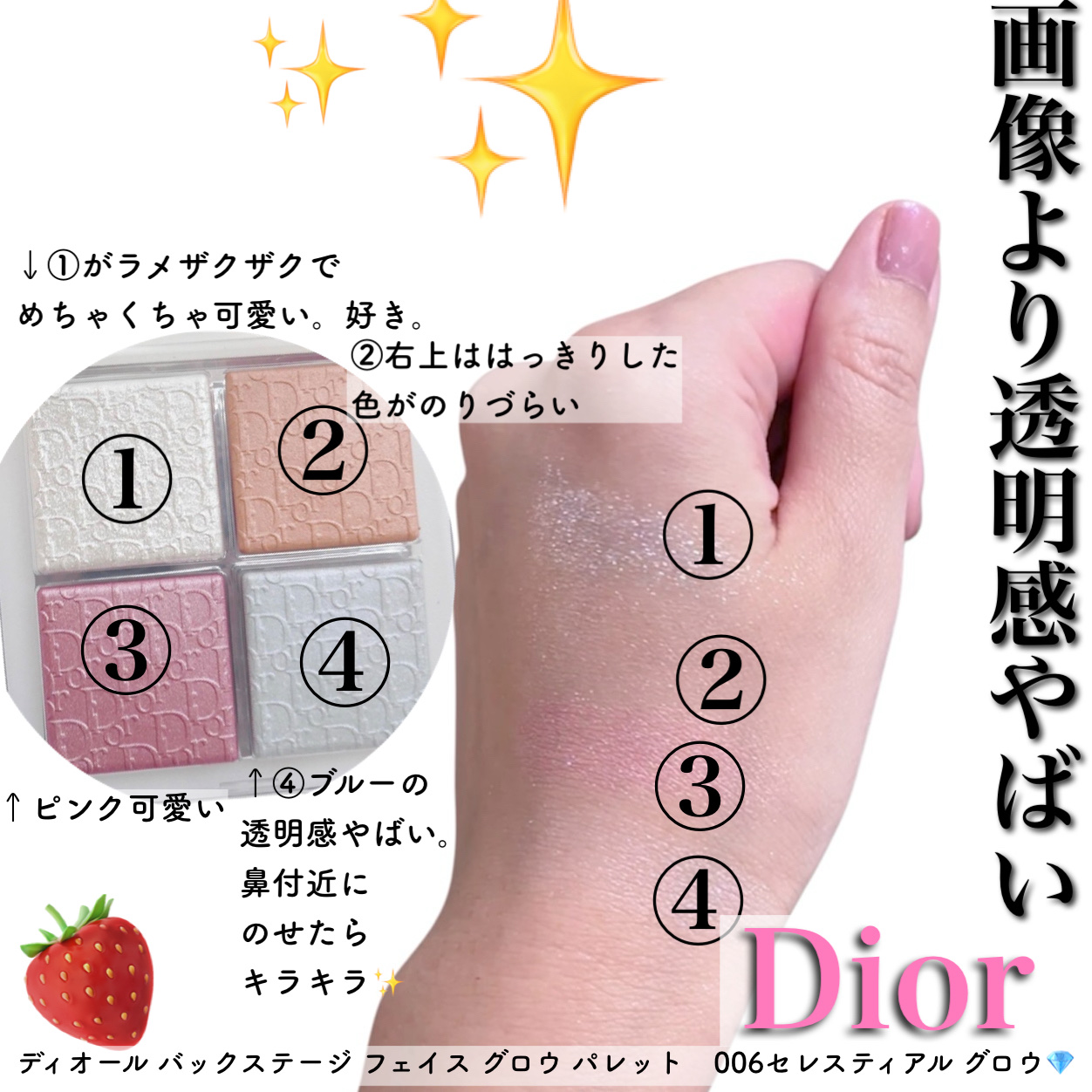 ディオール バックステージ アイ パレット/Dior/アイシャドウパレットを使ったクチコミ（3枚目）