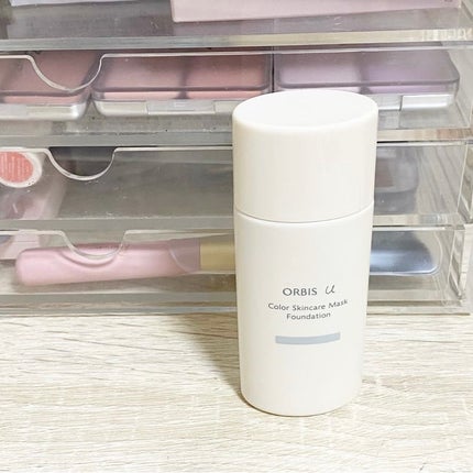 オルビスユー カラースキンケアマスク ファンデーション/オルビス/リキッドファンデーションを使ったクチコミ(5枚目)