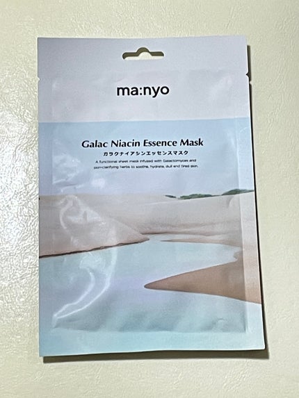 ガラクナイアシン エッセンスマスク/manyo/シートマスク・パックを使ったクチコミ(1枚目)