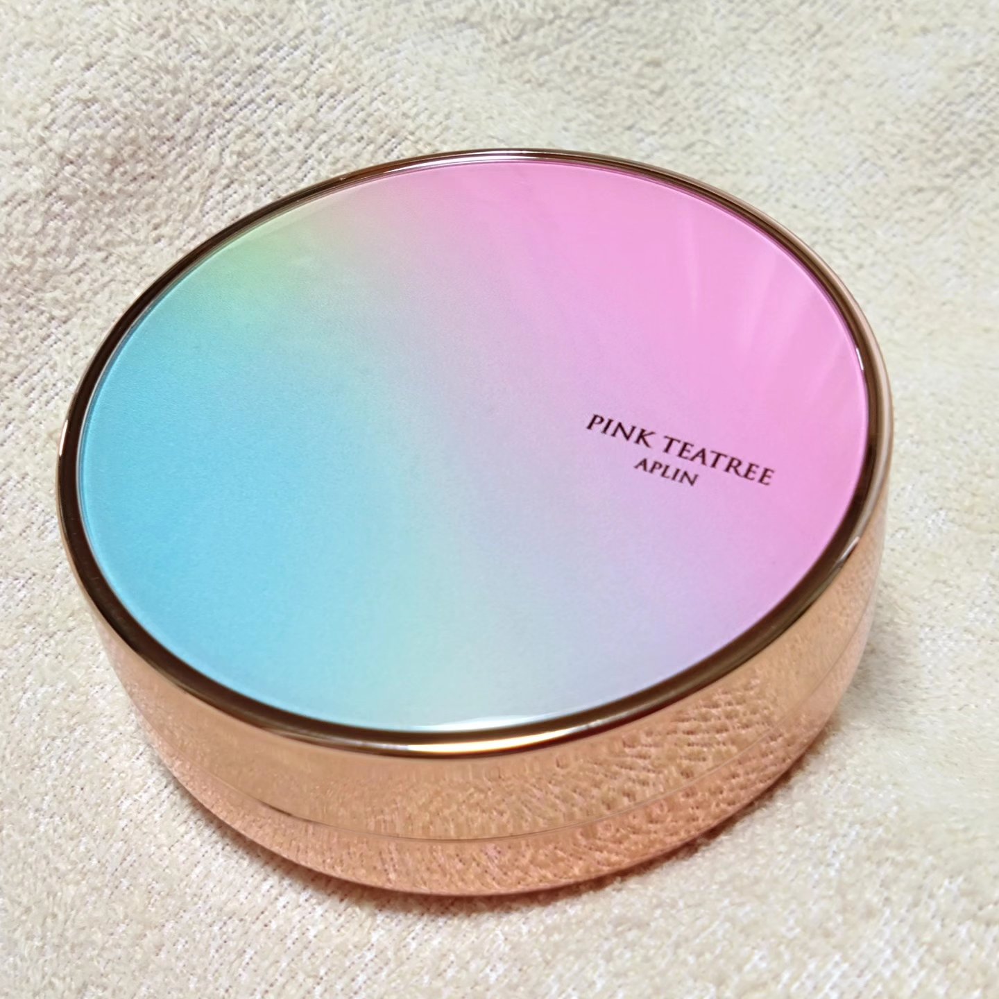 ピンクティーツリーカバークッション/APLIN/クッションファンデーションを使ったクチコミ（3枚目）