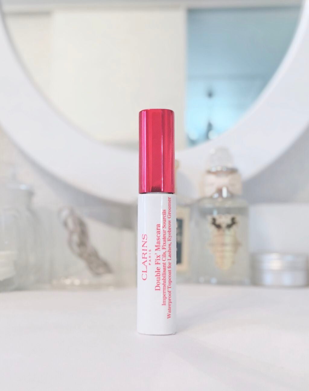 ダブルフィックス マスカラ/CLARINS/マスカラトップコートを使ったクチコミ(1枚目)