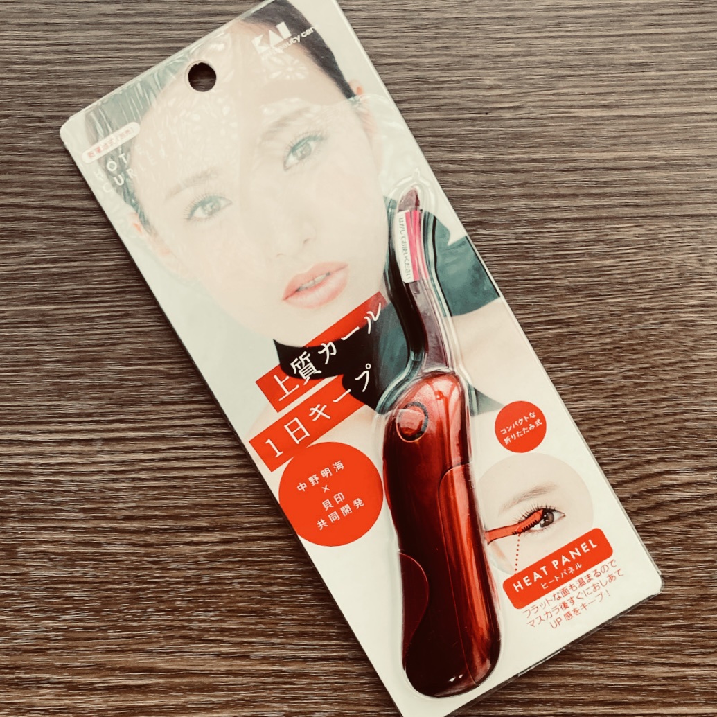 ホットアイラッシュカーラー グラマラスレッド/貝印/ホットビューラーを使ったクチコミ（2枚目）