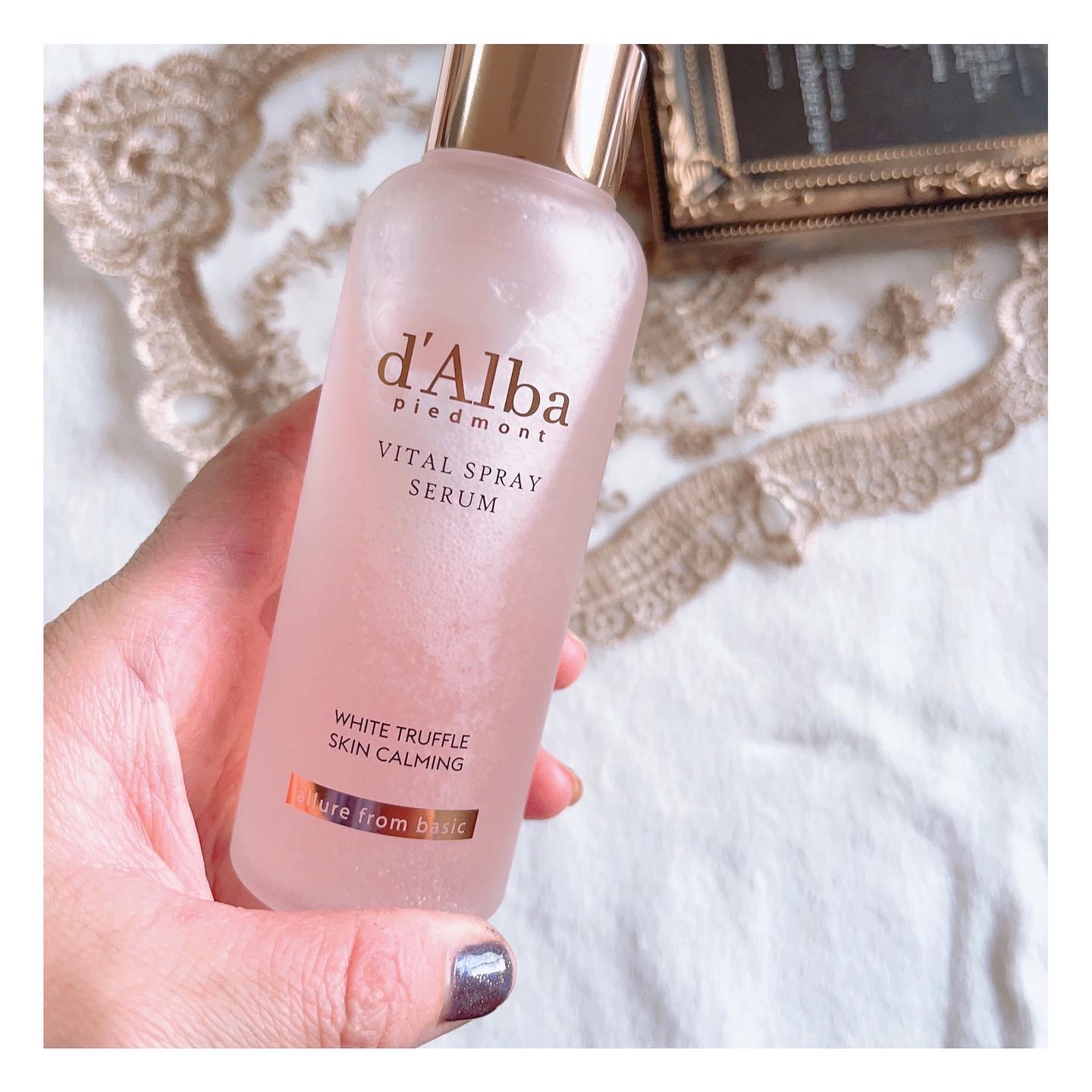 ダルバ ホワイトトリュフバイタルスプレーセラム/ダルバ/ミスト状化粧水を使ったクチコミ（3枚目）