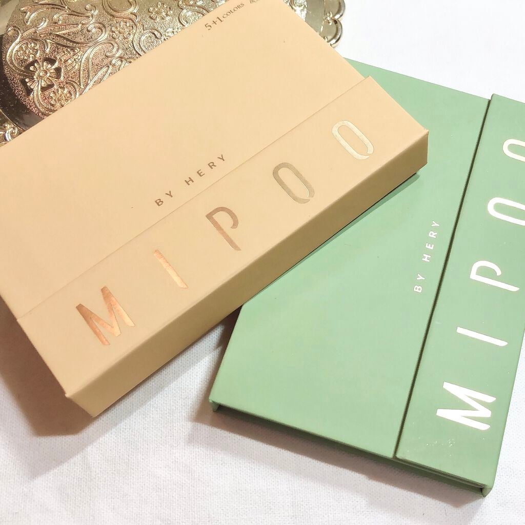 アイシャドウ&チーク/MiPOO/アイシャドウパレットを使ったクチコミ(7枚目)