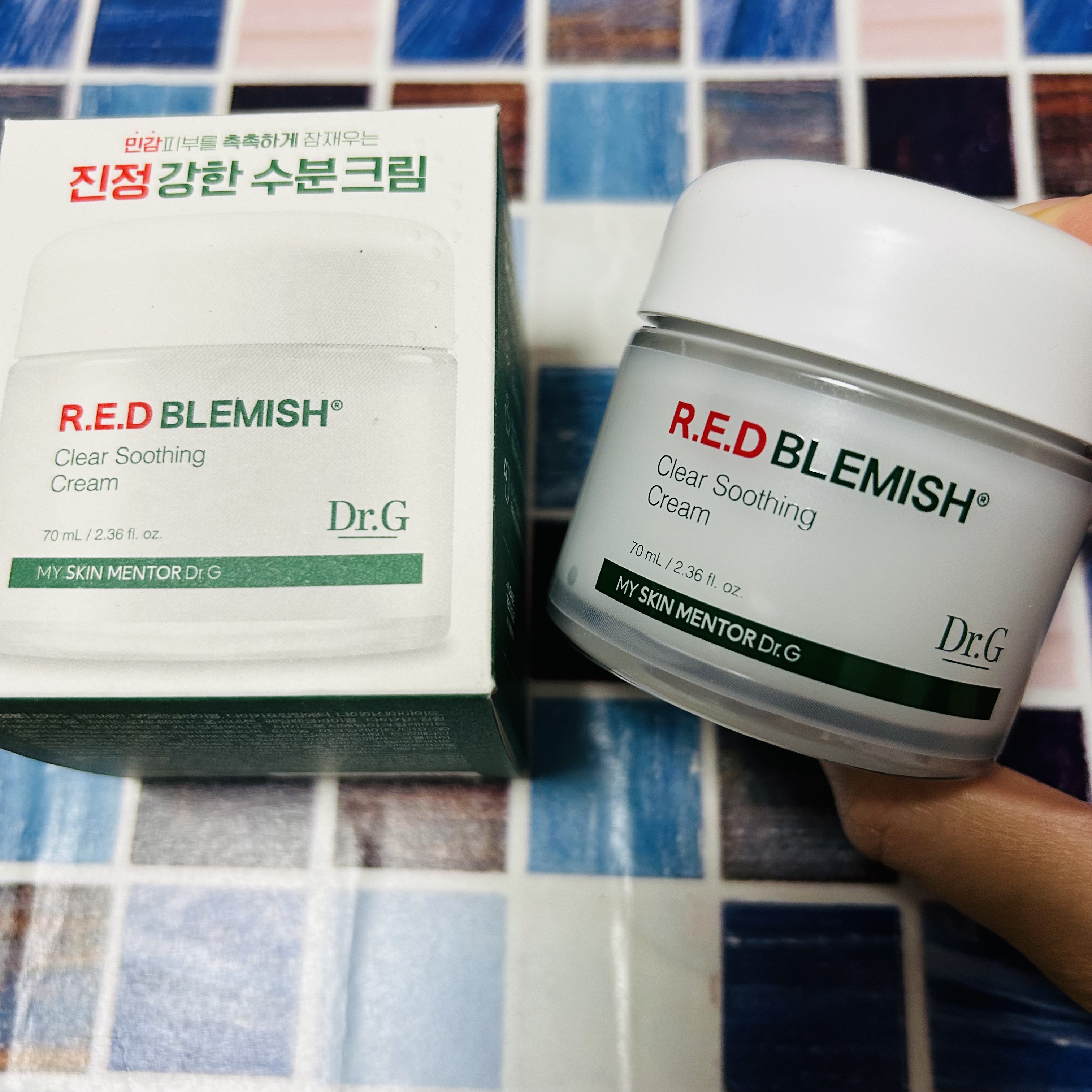 レッドブレミッシュ クリアスージングクリーム/Dr.G/フェイスクリームを使ったクチコミ（2枚目）