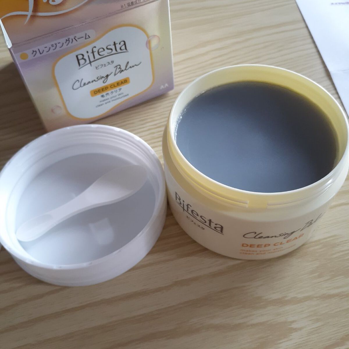 クレンジングバーム ディープクリア /ビフェスタ/クレンジングバームを使ったクチコミ(4枚目)