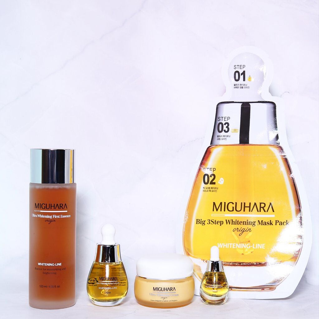 Big3 Step Whitening Mask Pack/MIGUHARA/シートマスク・パックを使ったクチコミ(1枚目)