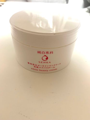 純白専科 すっぴん純白クリーム/SENKA（専科）/オールインワン化粧品を使ったクチコミ（1枚目）