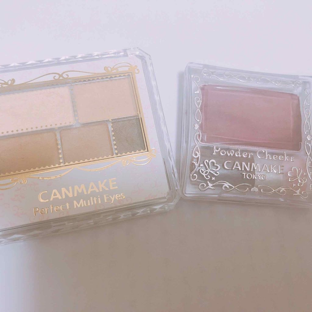 【旧品】パウダーチークス/キャンメイク/パウダーチークを使ったクチコミ(1枚目)