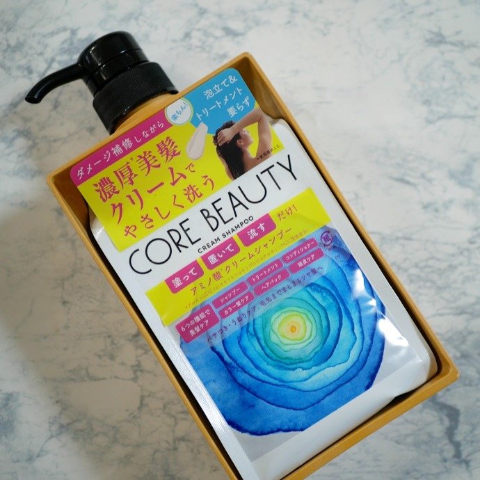 クリームシャンプー/CORE BEAUTY/市販シャンプーを使ったクチコミ（2枚目）