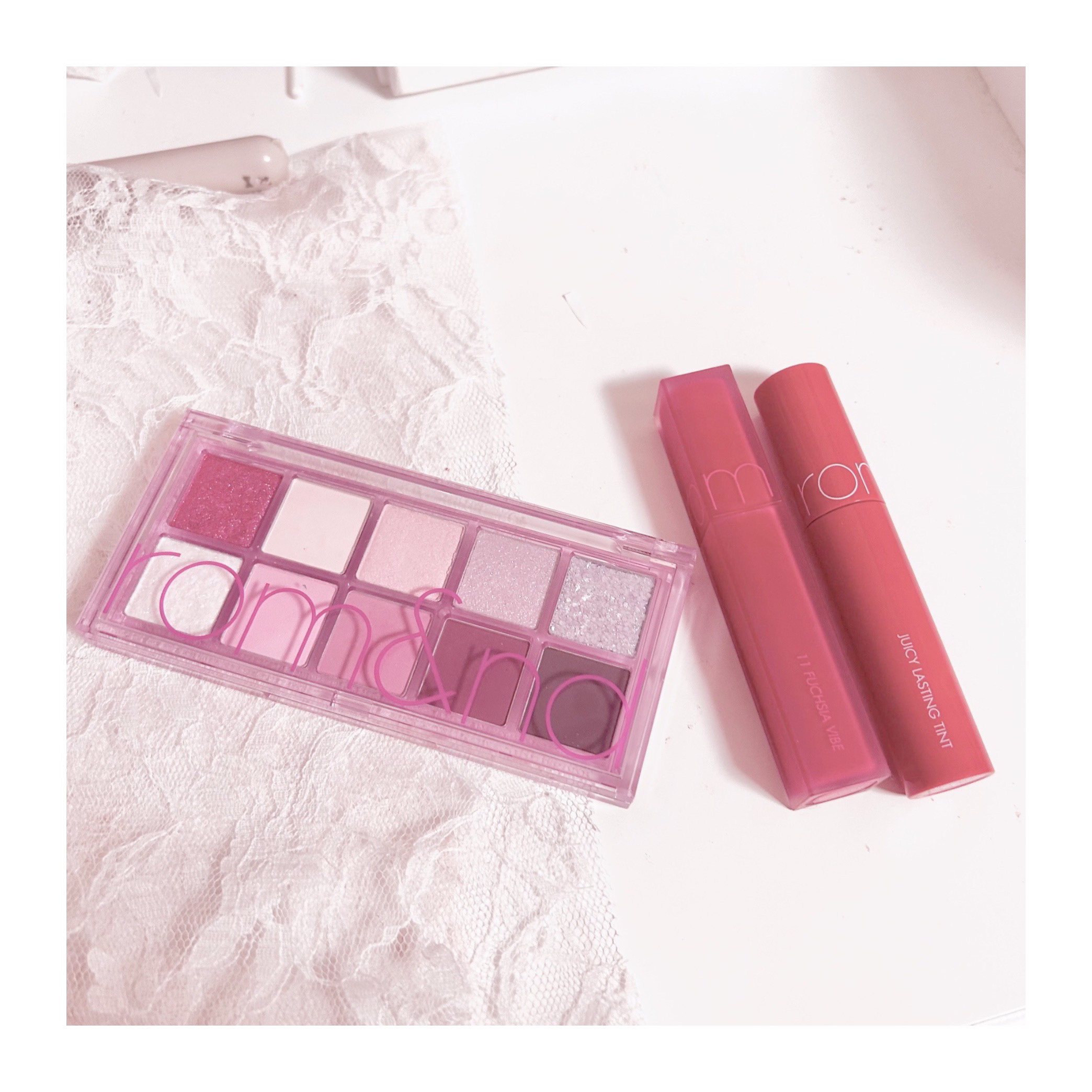 rom&nd ブラーファッジティント 11 フューシャバイブ(FUCHSIA VIBE)/rom&nd/リップティントを使ったクチコミ（1枚目）