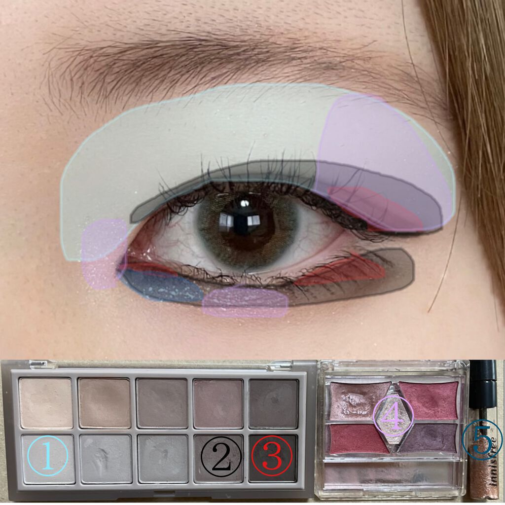 ベターザンパレット/rom&nd/アイシャドウパレットを使ったクチコミ（2枚目）