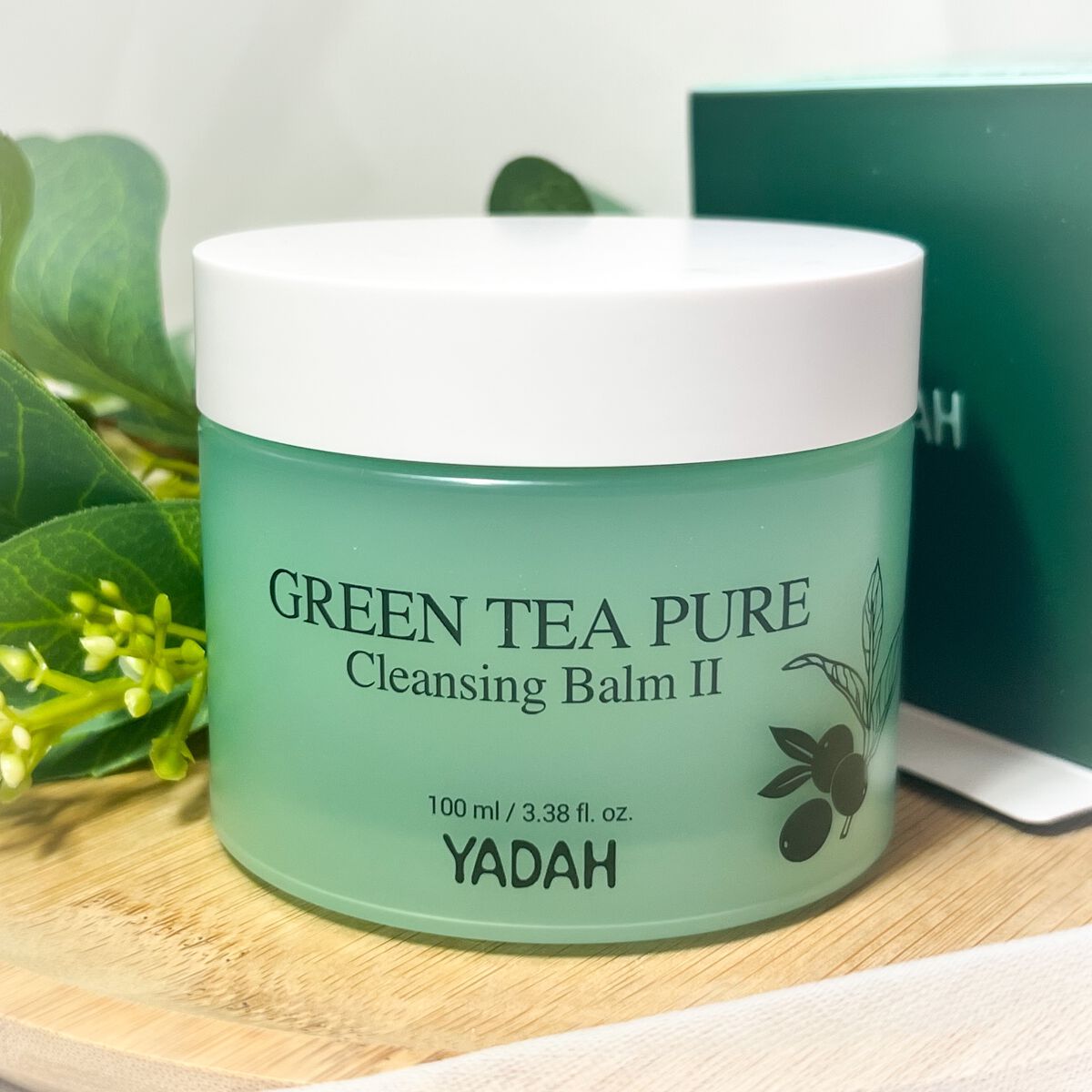 グリーンティーピュアクレンジングバームⅡ/YADAH/クレンジングバームを使ったクチコミ(2枚目)