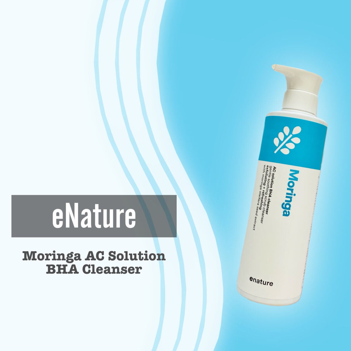 Moringa AC Solution BHA Cleanser/eNature/洗顔フォームを使ったクチコミ(2枚目)