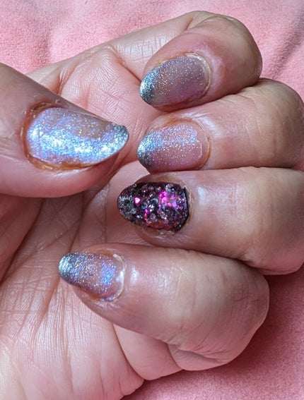 ジェルネイル/セリア/ジェルネイルを使ったクチコミ(2枚目)