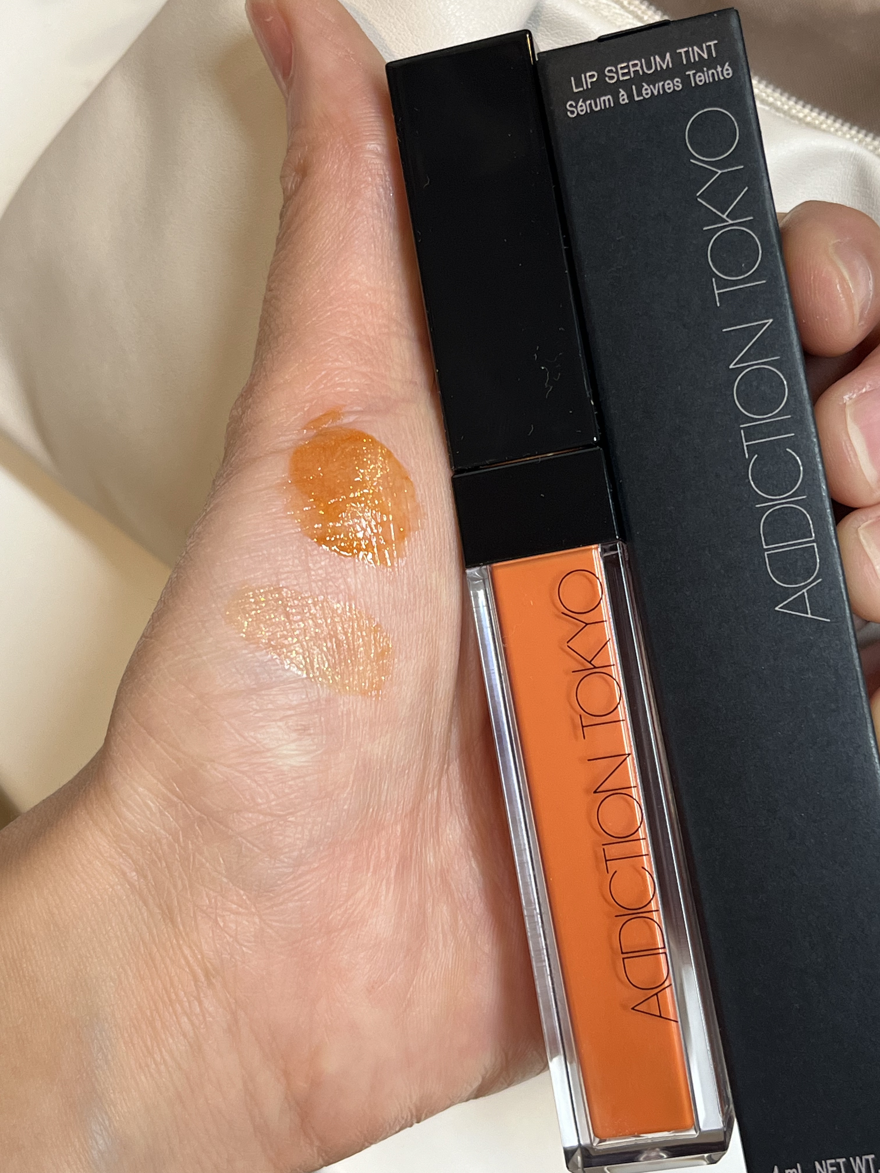 THREE ディヴァインリップジェム 04 KISS THE SKY/THREE/口紅を使ったクチコミ（1枚目）