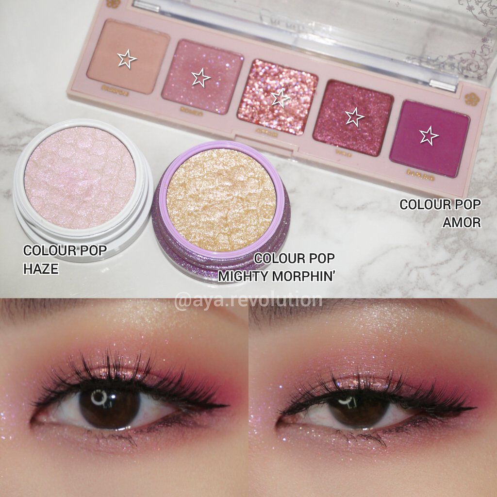  AMOR アイシャドウ パレット/ColourPop/アイシャドウパレットを使ったクチコミ（1枚目）