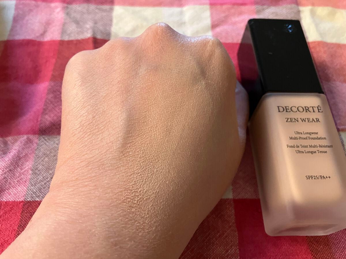 ゼン ウェア フルイド/DECORTÉ/リキッドファンデーションを使ったクチコミ(5枚目)