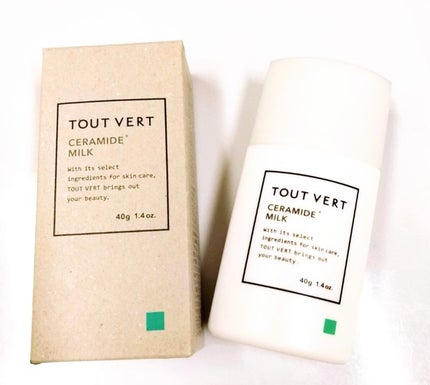 セラミドミルク/TOUT VERT/乳液を使ったクチコミ(1枚目)