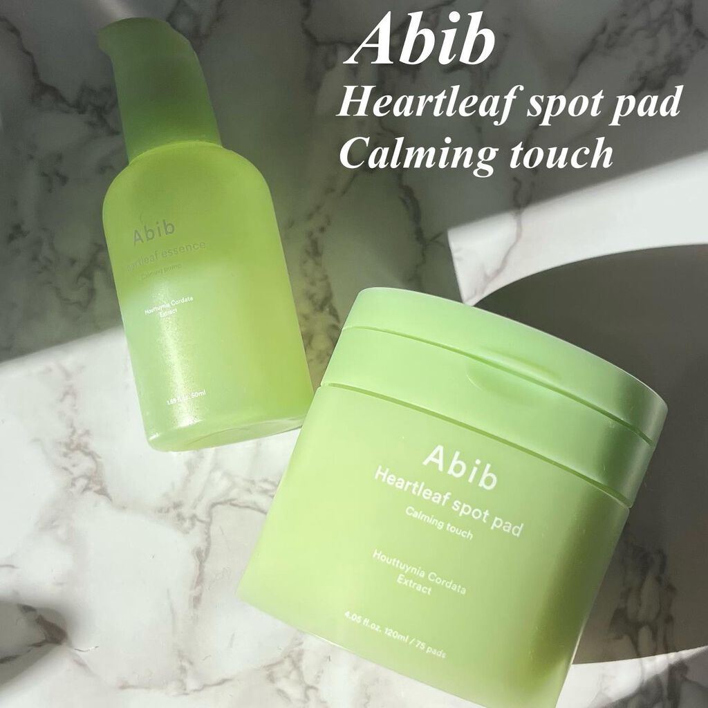 ドクダミカーミングタッチスポットパッド/Abib /トナーパッドを使ったクチコミ(1枚目)