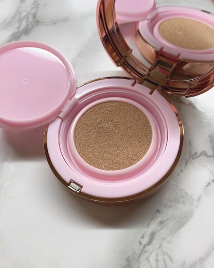 ピンクティーツリーカバークッション/APLIN/クッションファンデーションを使ったクチコミ(2枚目)