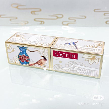 Dreamworld Carving Lipstick/CATKIN/口紅を使ったクチコミ(4枚目)