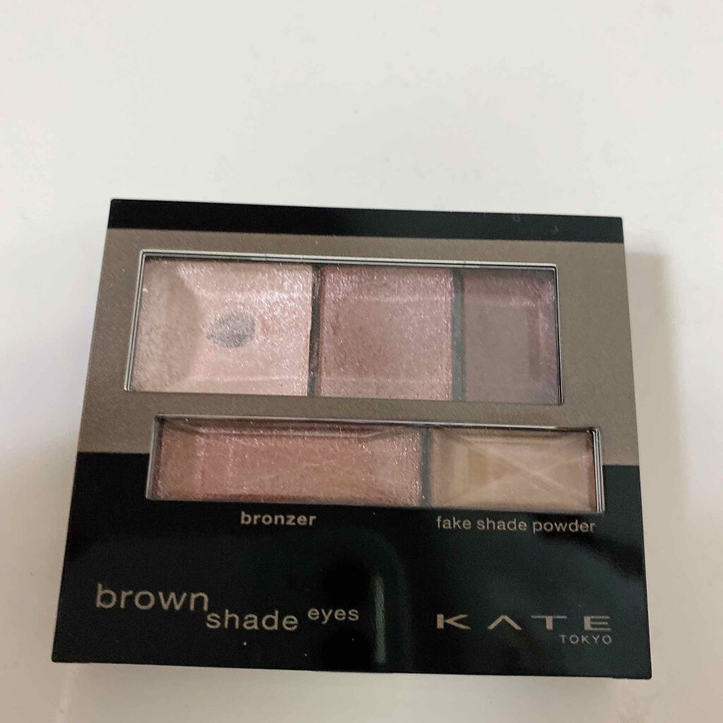 ブラウンシェードアイズN/KATE/アイシャドウパレットを使ったクチコミ(1枚目)
