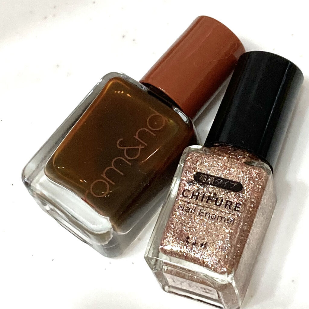 ネイル エナメル 細筆タイプ/ちふれ/マニキュアを使ったクチコミ（3枚目）