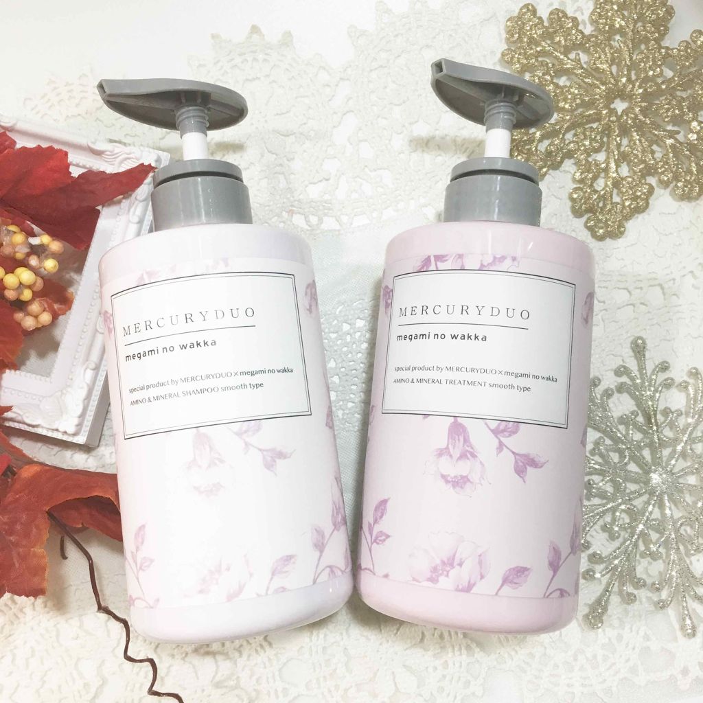 MERCURYDUO シャンプー【スムース】・トリートメント【スムース】/R&/市販シャンプーを使ったクチコミ(1枚目)