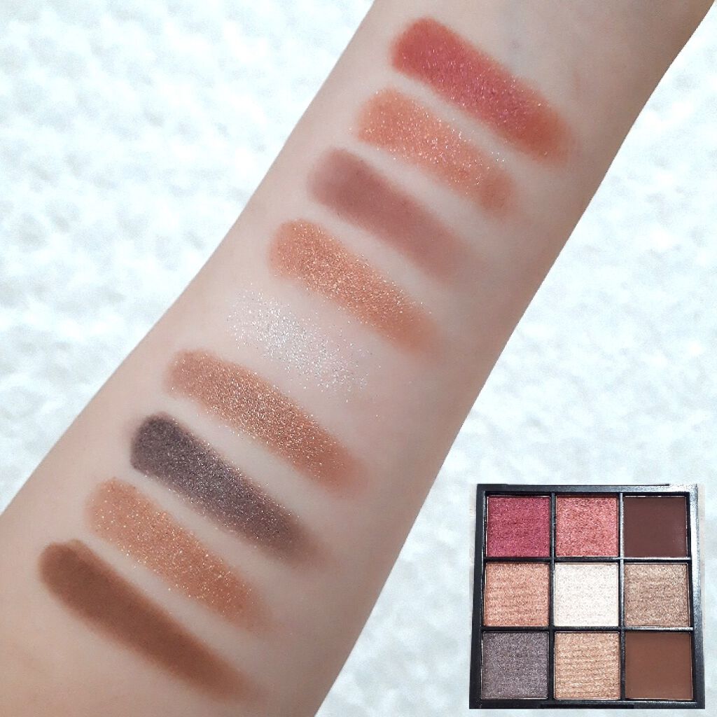 UR GLAM　BLOOMING EYE COLOR PALETTE/U R GLAM/アイシャドウパレットを使ったクチコミ（3枚目）