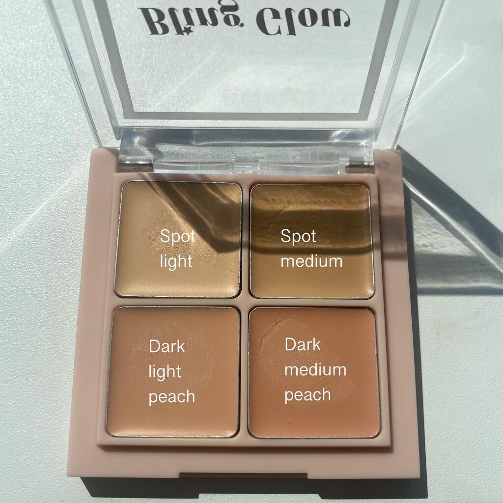 ミックスマッチコンシーラー/BLING GLOW/パレットコンシーラーを使ったクチコミ(2枚目)