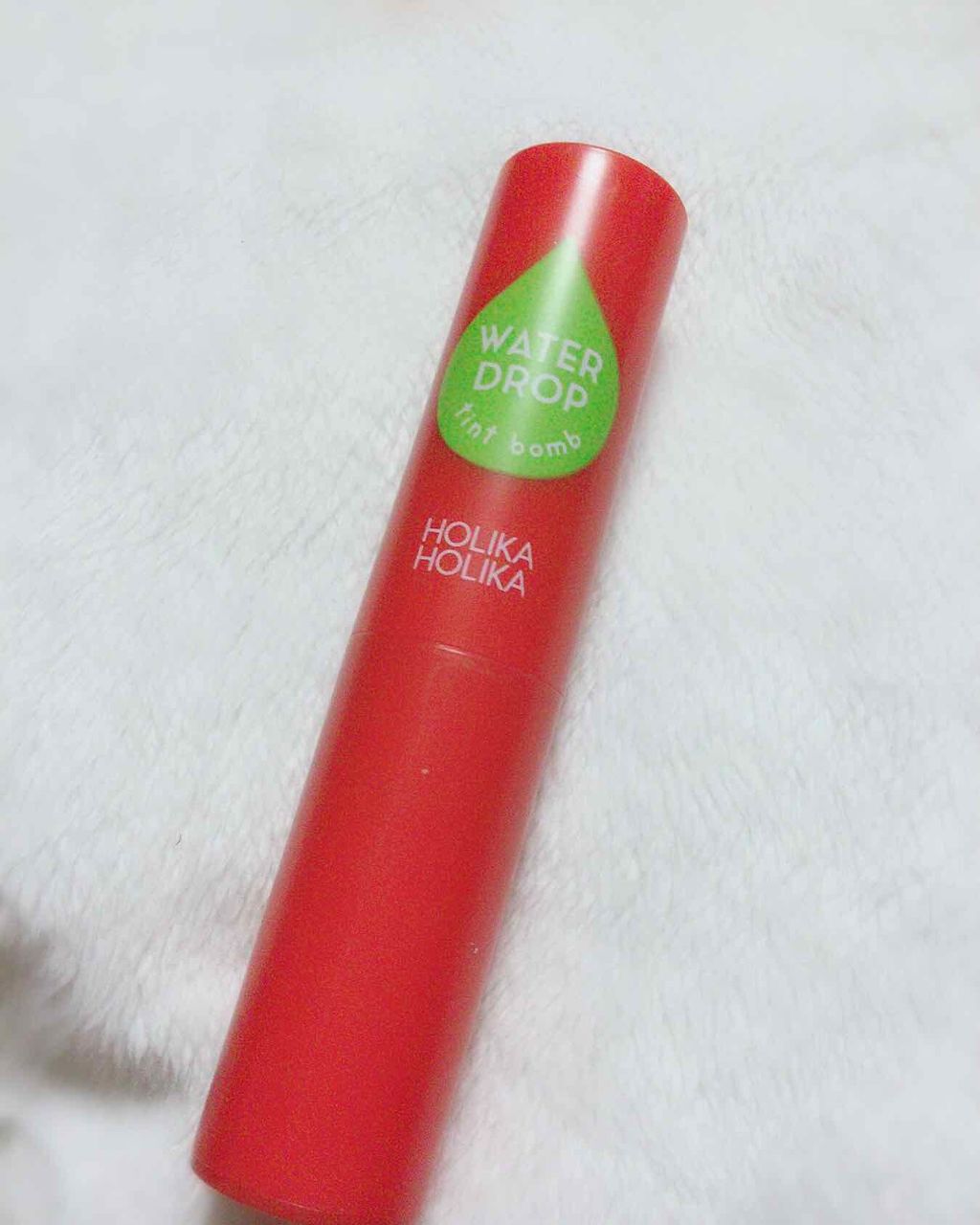 WATER DROP tint bomb/HOLIKA HOLIKA/リップグロスを使ったクチコミ（1枚目）